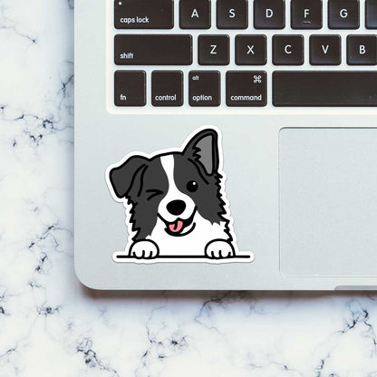 Grey puppy Sticker