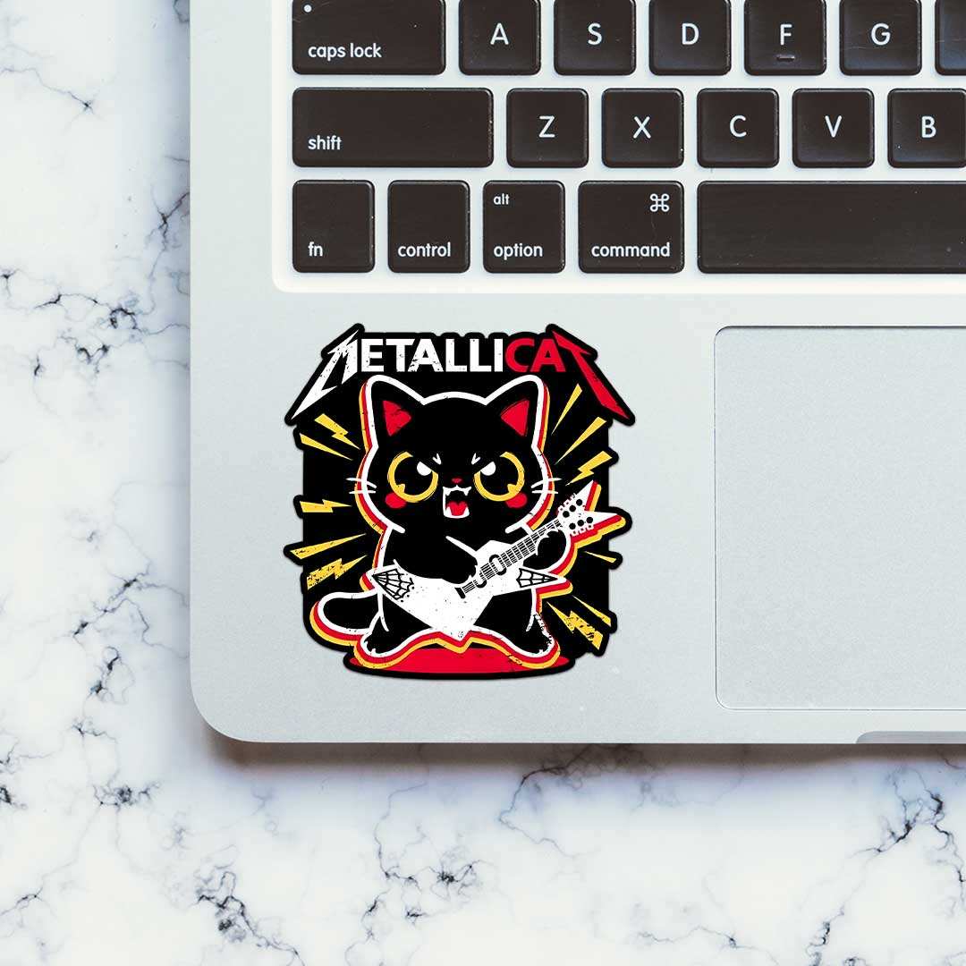 Metallicat Sticker