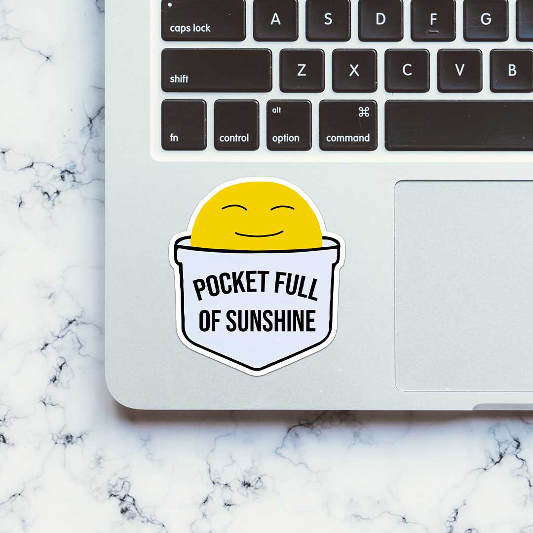 Pocket Full Of Sunshine Sticker