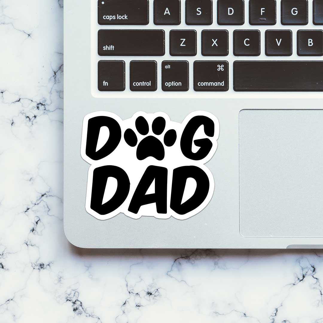 Dog Dad Sticker