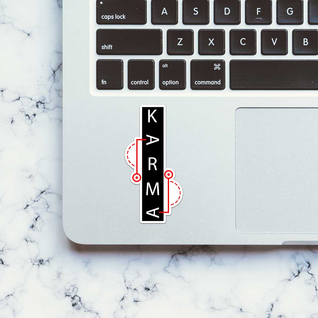 Karma 0.1 Sticker