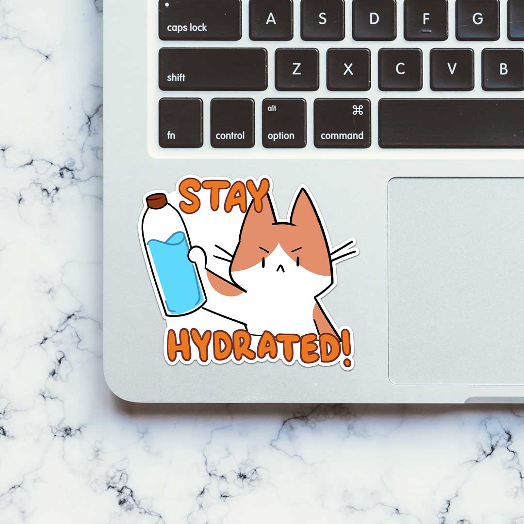 Hydrated Sticker