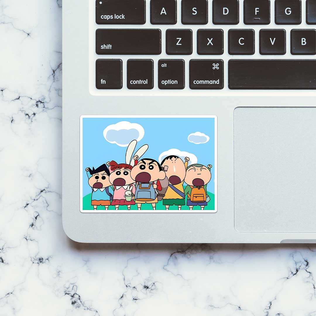 Shinchan Squad Sticker