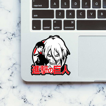 Eren Attack On Titan Sticker