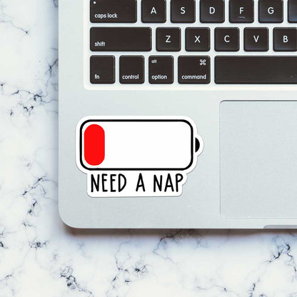 Need A Nap Sticker