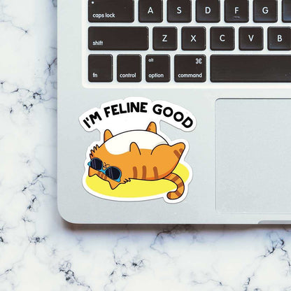 I'm Feeling Good Sticker