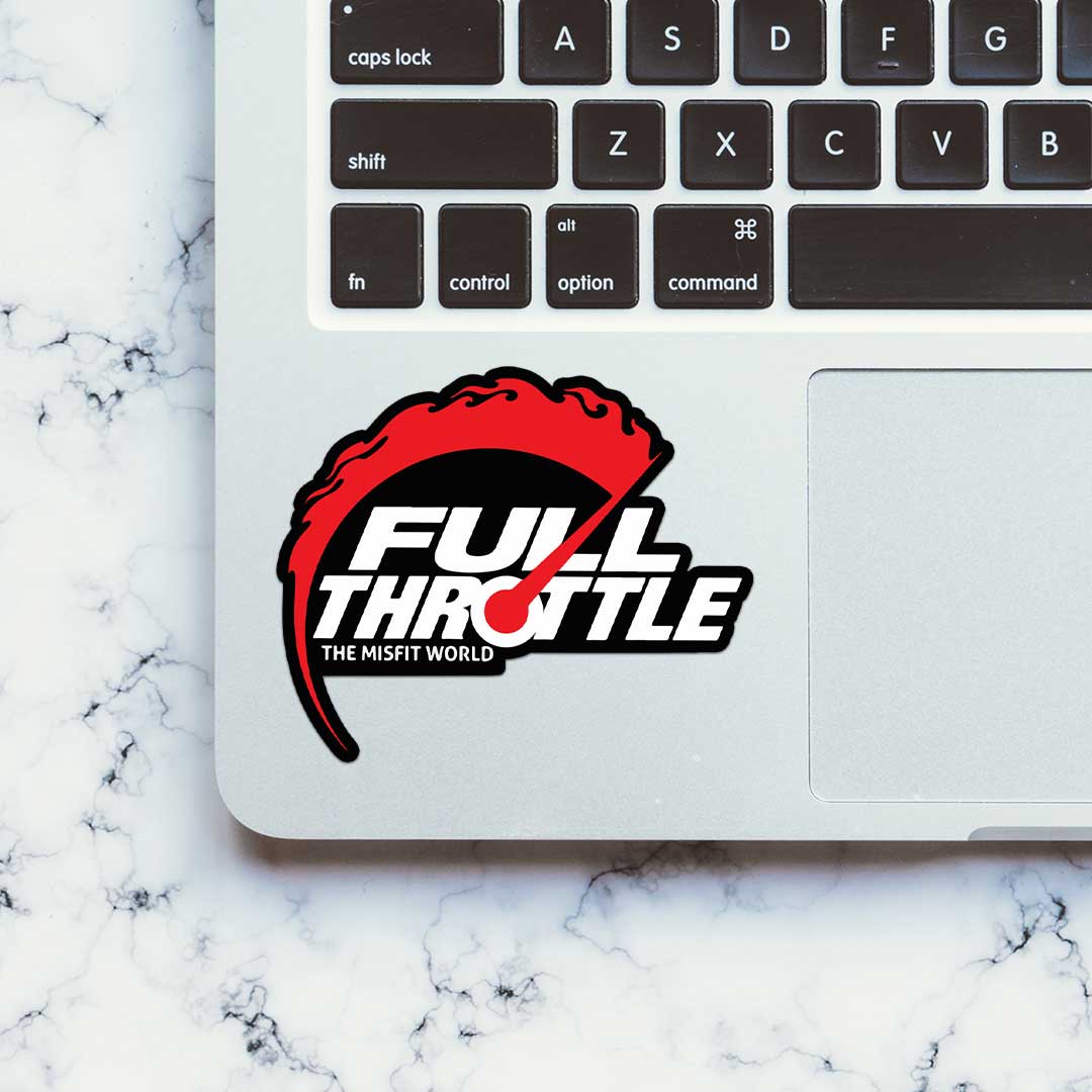 Full Throttle Sticker