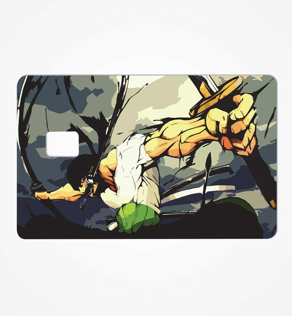 Zoro Credit Card Skin | STICK IT UP