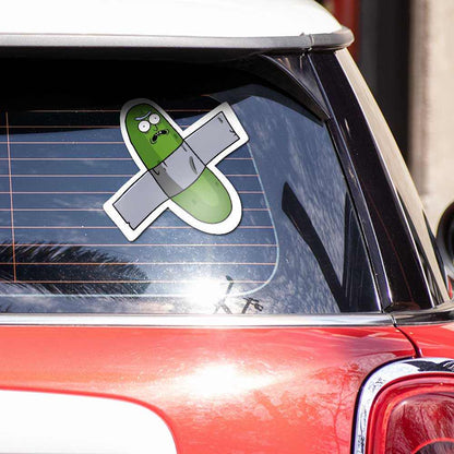 Pickle rick Reflective Sticker | STICK IT UP