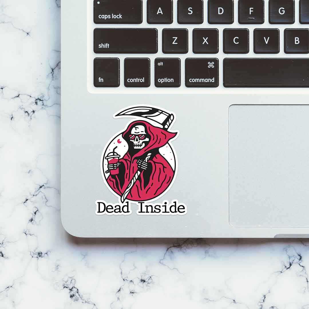 DEAD INSIDE sticker | STICK IT UP