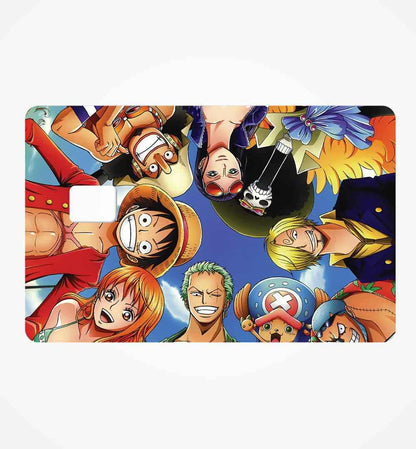 One Piece Anime Credit Card SMART Sticker Skin Film Decal Art Bank Debit  766