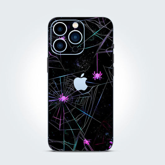 Glowing Spiders Phone Skins