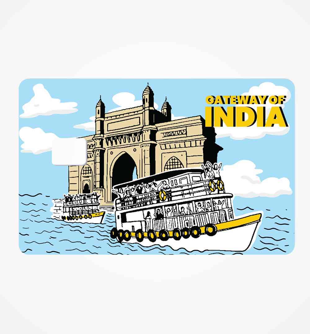 Gateway of india credit card skin | STICK IT UP