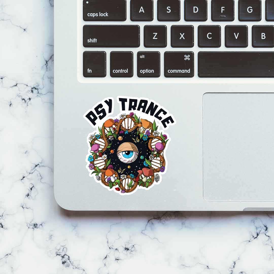 PSY TRANCE sticker | STICK IT UP