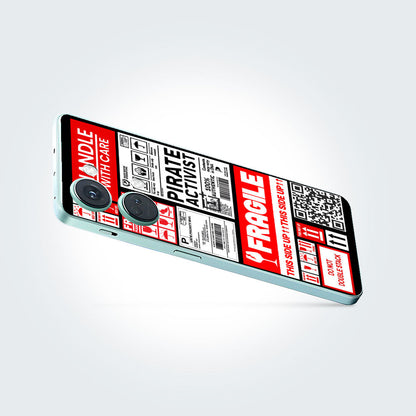 Fragile Pattern Phone Skins