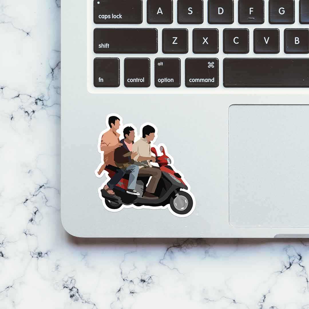 3 Idiots Sticker | STICK IT UP