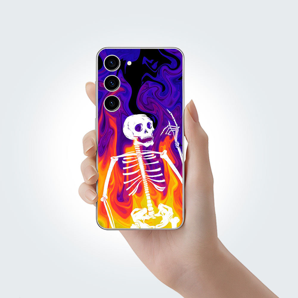 The Burning Soul Phone Skins