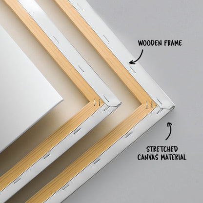 Flow Of Ink Canvas Art