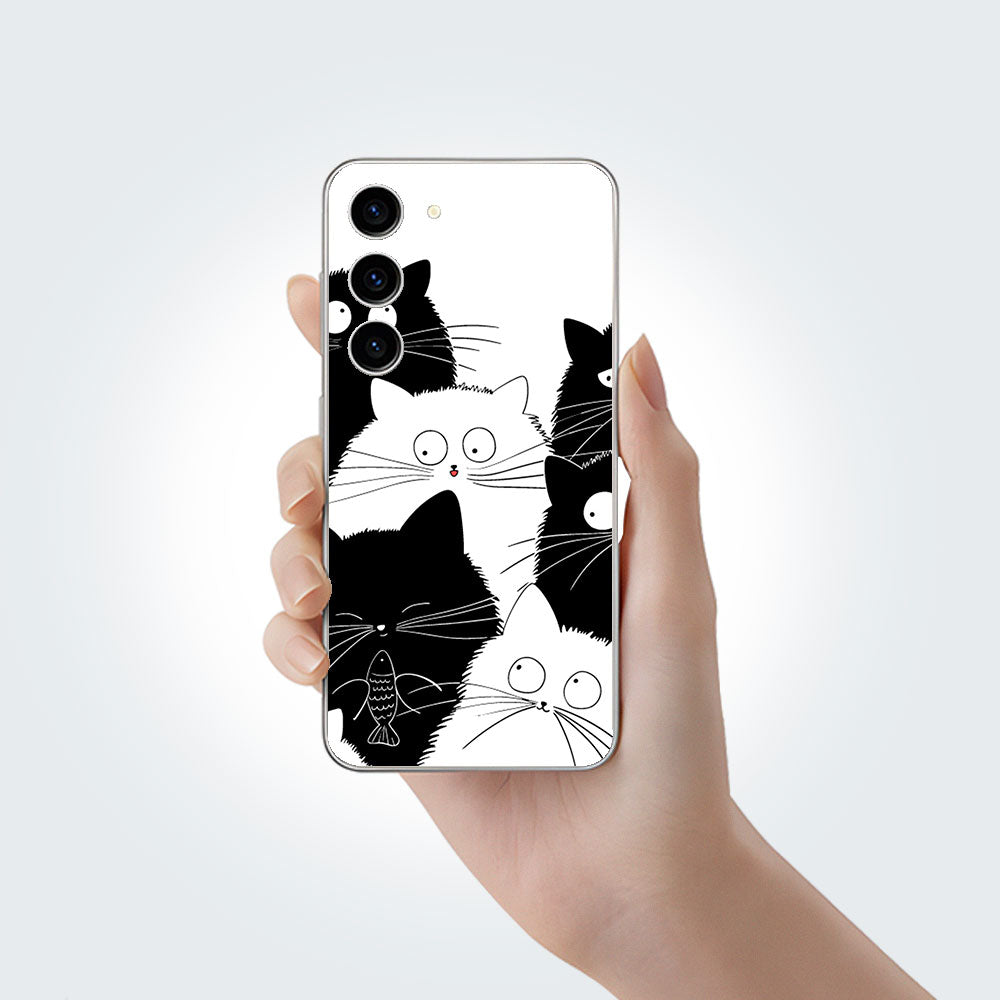 Cat Peeping Phone Skins