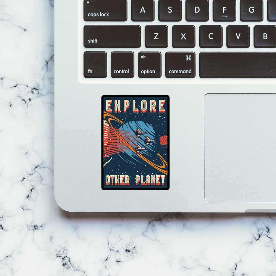 Explore Other Planet Sticker | STICK IT UP