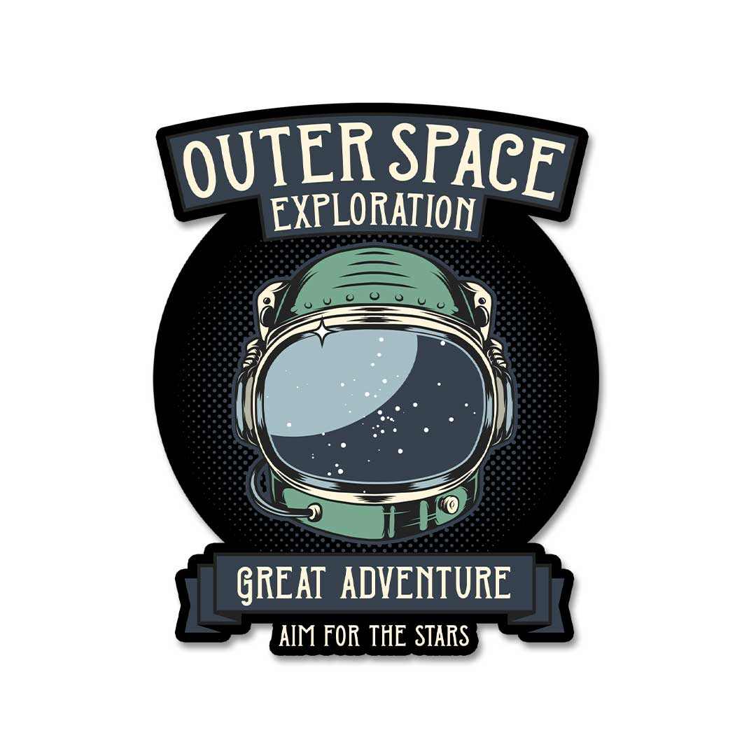 Outer Space Sticker | STICK IT UP