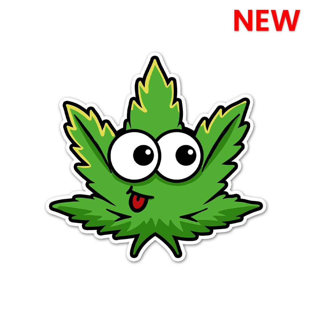 Cute Weed Sticker – STICK IT UP