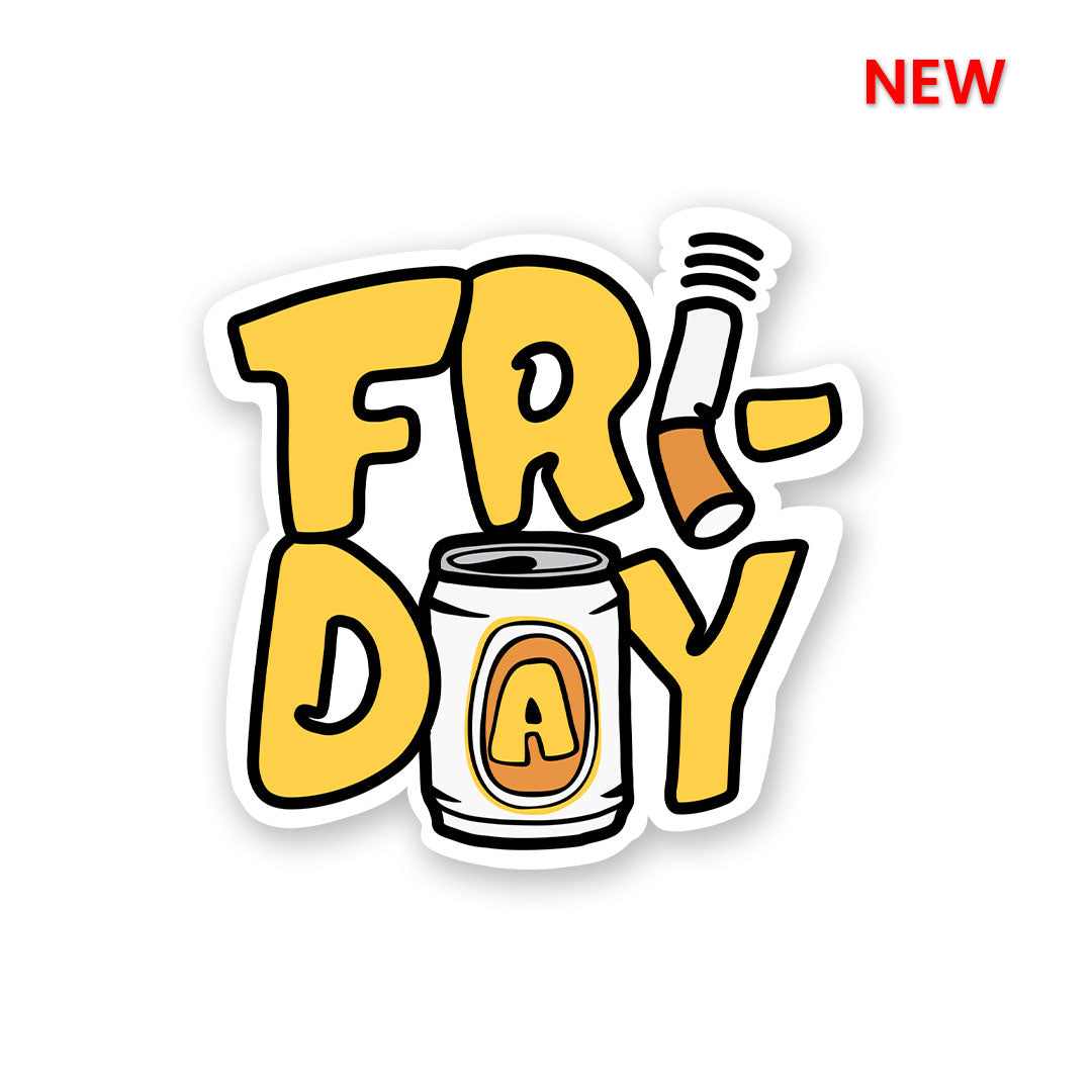 Fri-Yayy Sticker | STICK IT UP