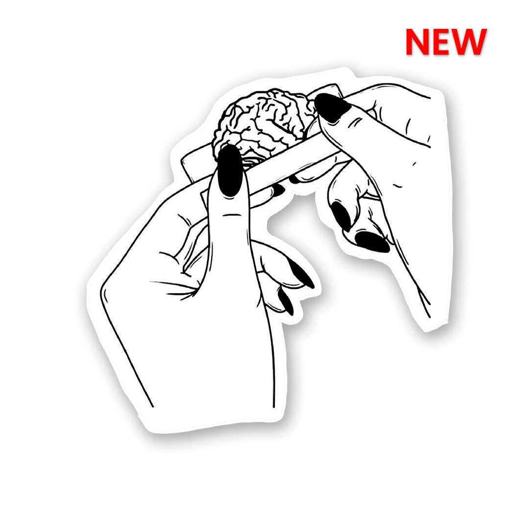 Brain Weed Sticker | STICK IT UP