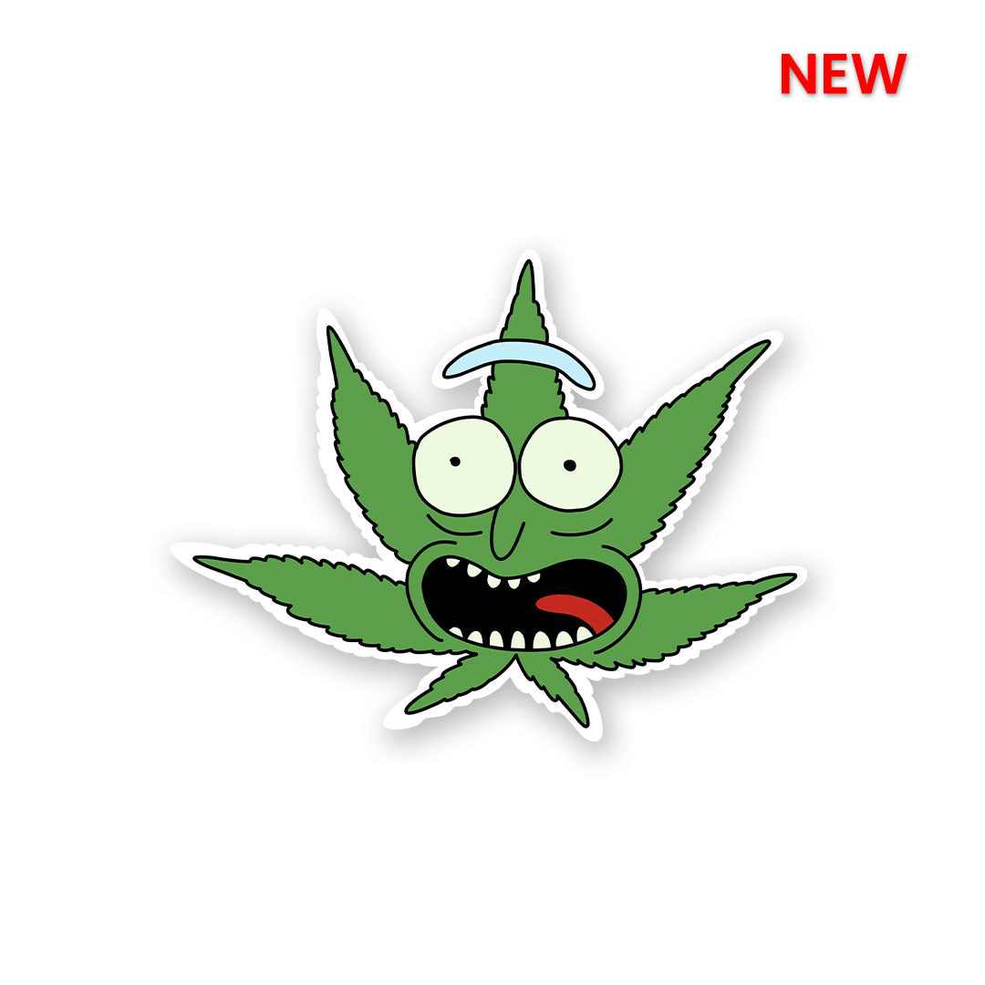 RICK-WEED Sticker | STICK IT UP