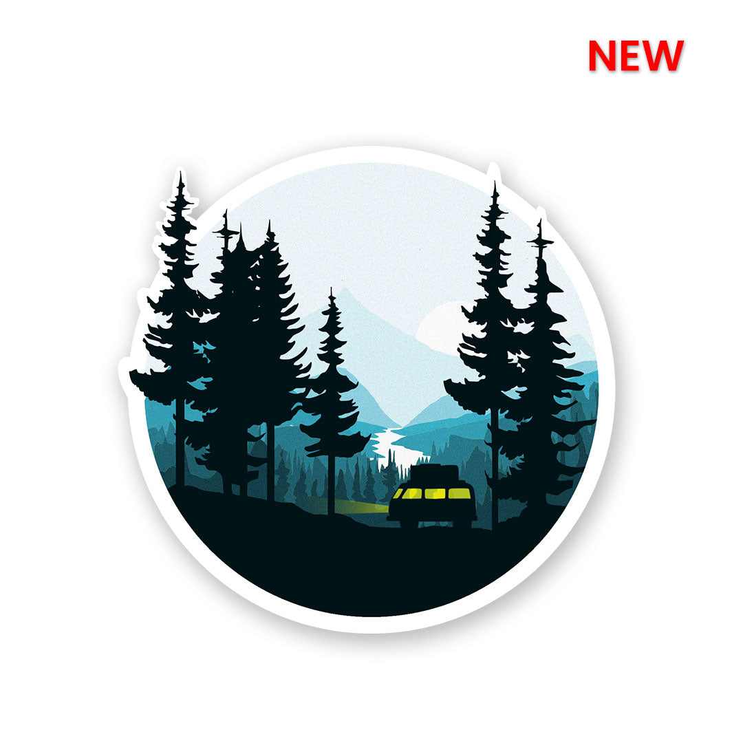 Adventure Midnight Sticker | STICK IT UP