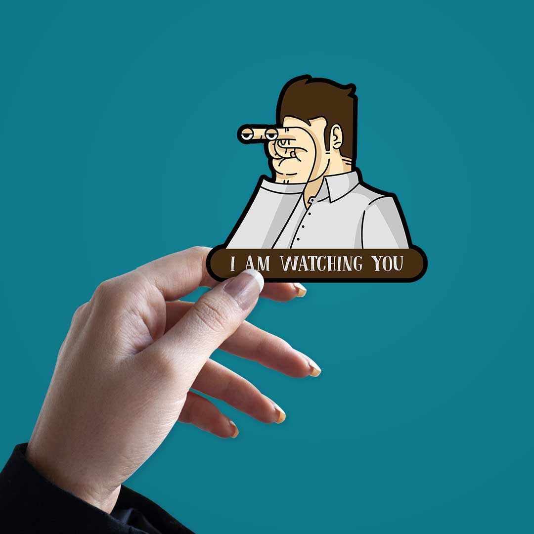 Watching you Sticker | STICK IT UP