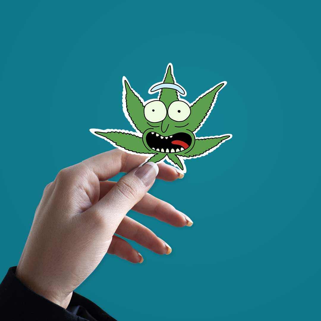 RICK-WEED Sticker | STICK IT UP