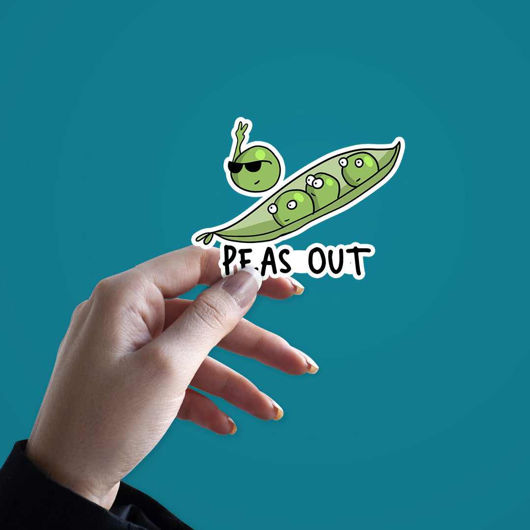 PEAS out Sticker | STICK IT UP