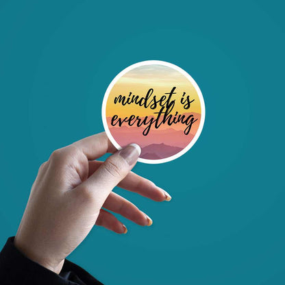 Mindset is everything Sticker | STICK IT UP