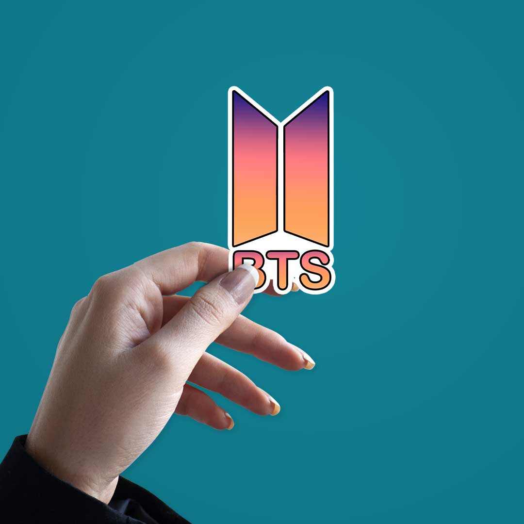 Bts Logo - Kpop - Sticker - Vinyl - Jimin - Bts Army India | Ubuy