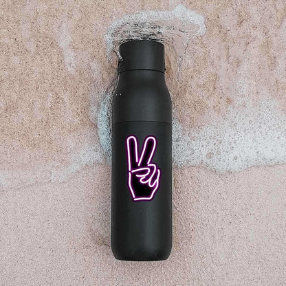 Neon Peace Sticker | STICK IT UP