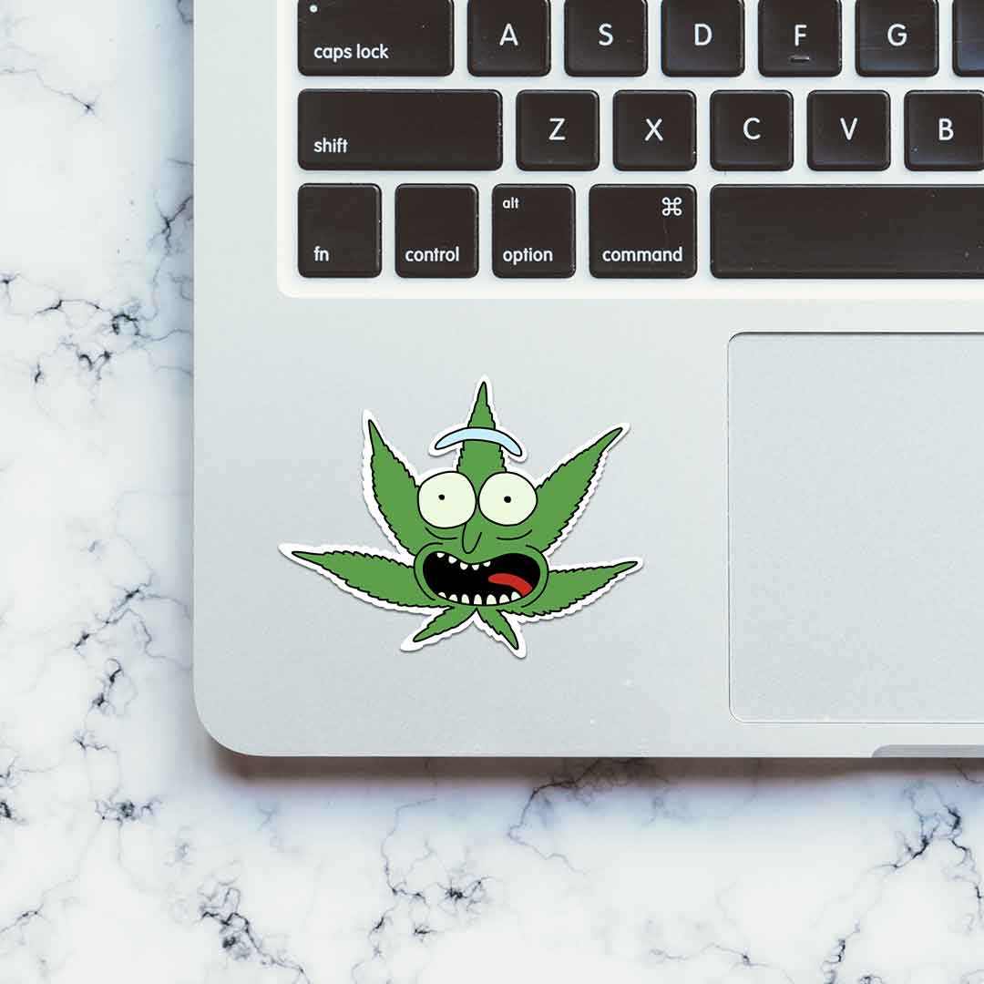 RICK-WEED Sticker | STICK IT UP