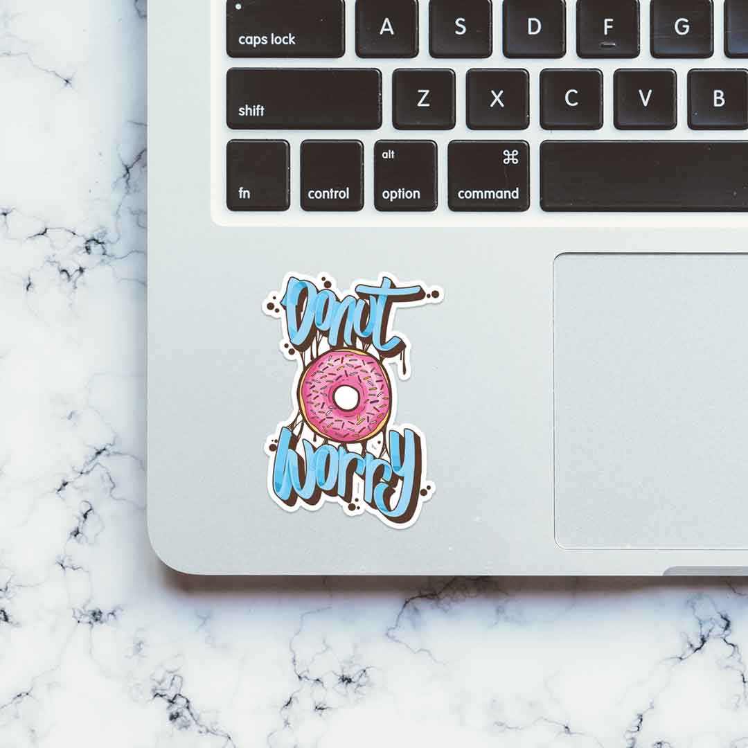 DONUT Worry Sticker | STICK IT UP