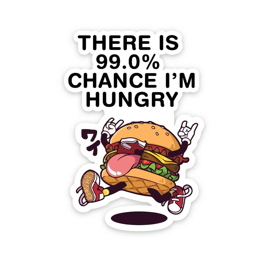 I'm Hungry Sticker | STICK IT UP