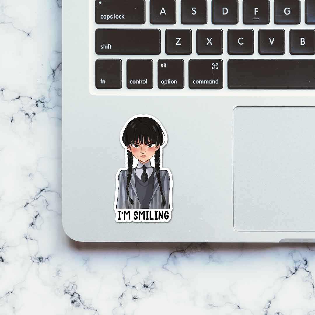 I'm smiling Sticker | STICK IT UP