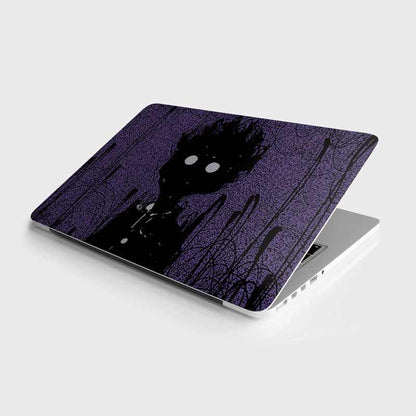 Black Guy with White Eyes Laptop Skin | STICK IT UP